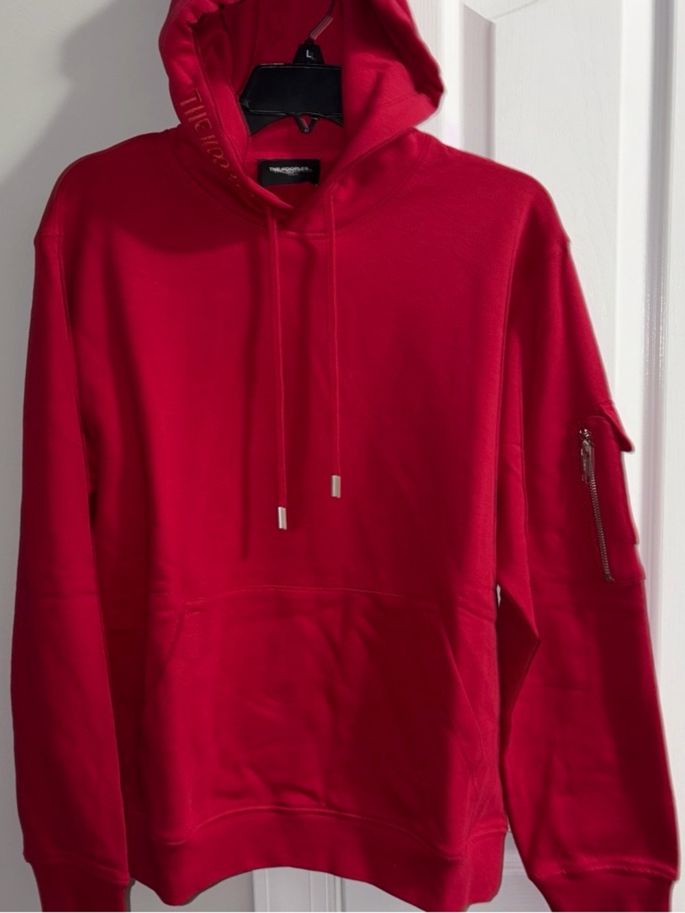 The Kooples Bright Red Logo Hoodie